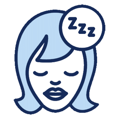 Illustration of Sedation Icon