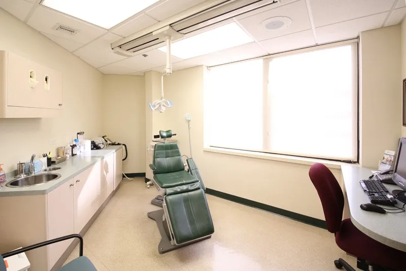 Exam room one at Long Island Oral and Maxillofacial Surgery